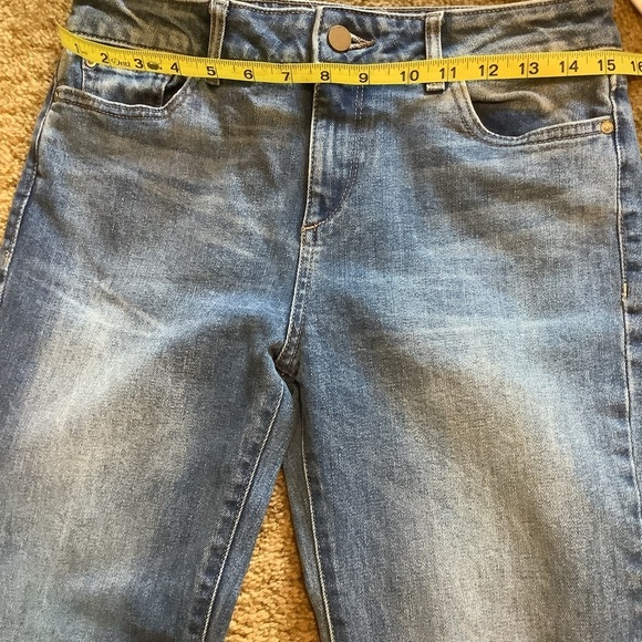 DL1961 Mara Instasculpt Straight Ankle Jeans - Sea Salt Wash Waist Size 26 - Picture 6 of 8